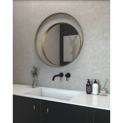 Κρεμαστός Καθρέπτης Iron Twin Φ95 εκ. Copper (Rame Χαλκού)